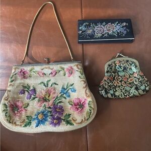 Floral Embroidered Women's Handbag